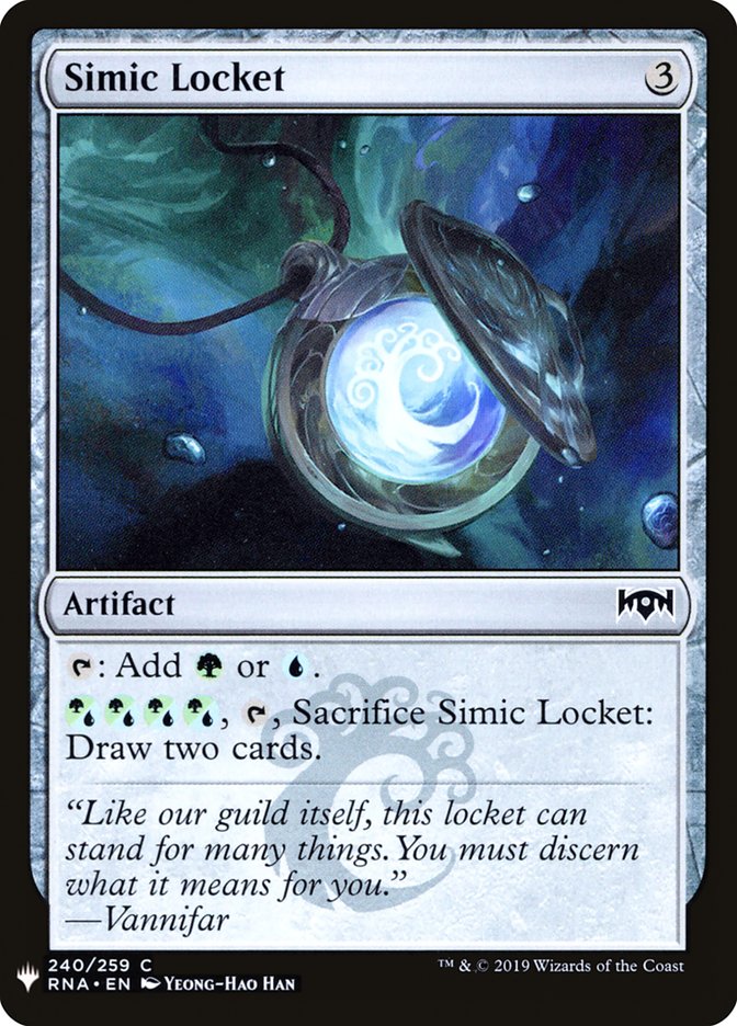 Simic Locket [Mystery Booster] | Empire Gaming NC