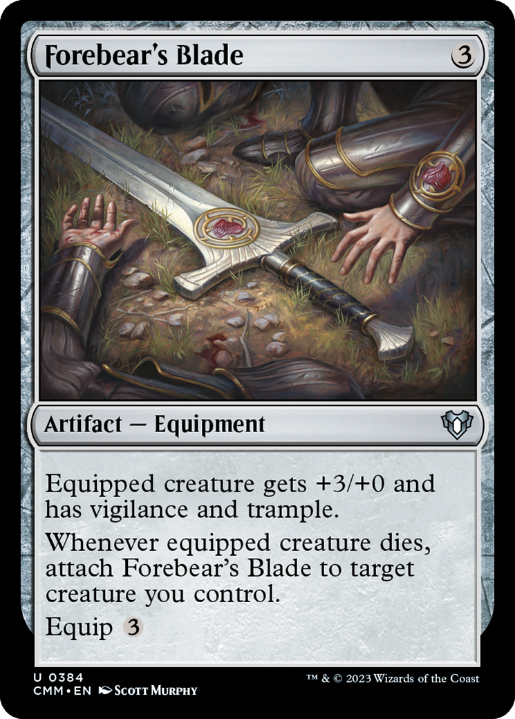 Forebear's Blade [Commander Masters] | Empire Gaming NC