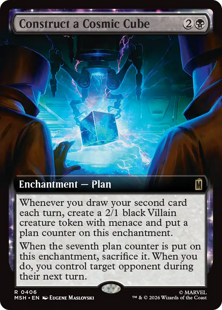 Construct a Cosmic Cube (Extended Art) [Marvel Super Heroes] | Empire Gaming NC