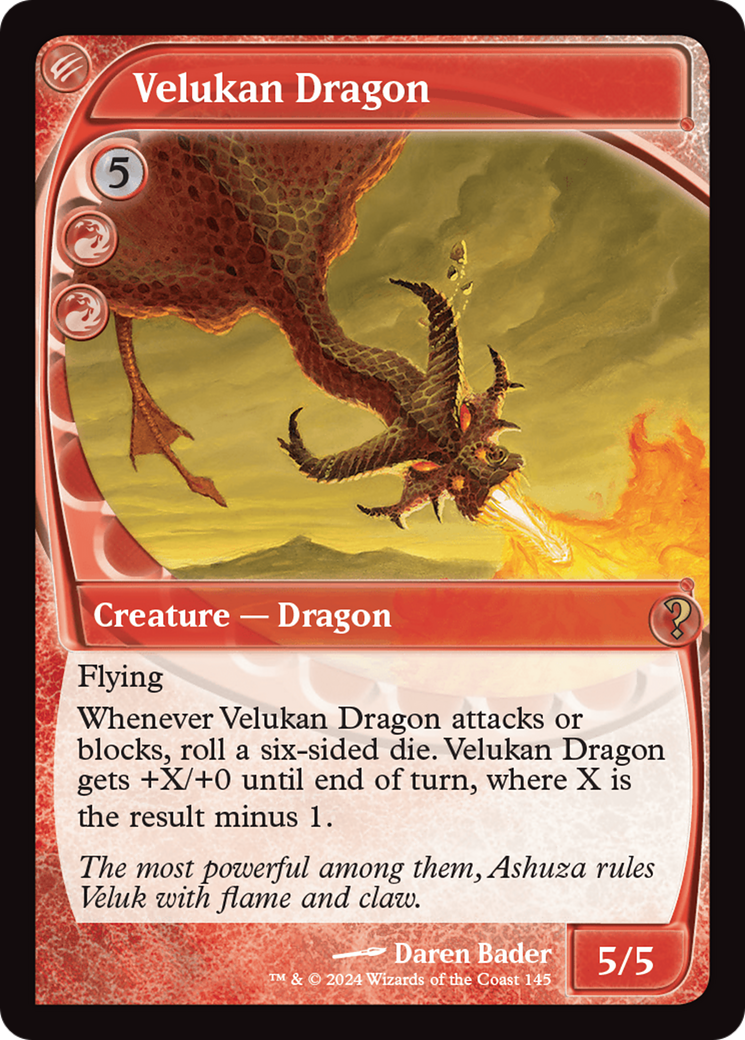 Velukan Dragon (Future Sight) [Mystery Booster 2] | Empire Gaming NC