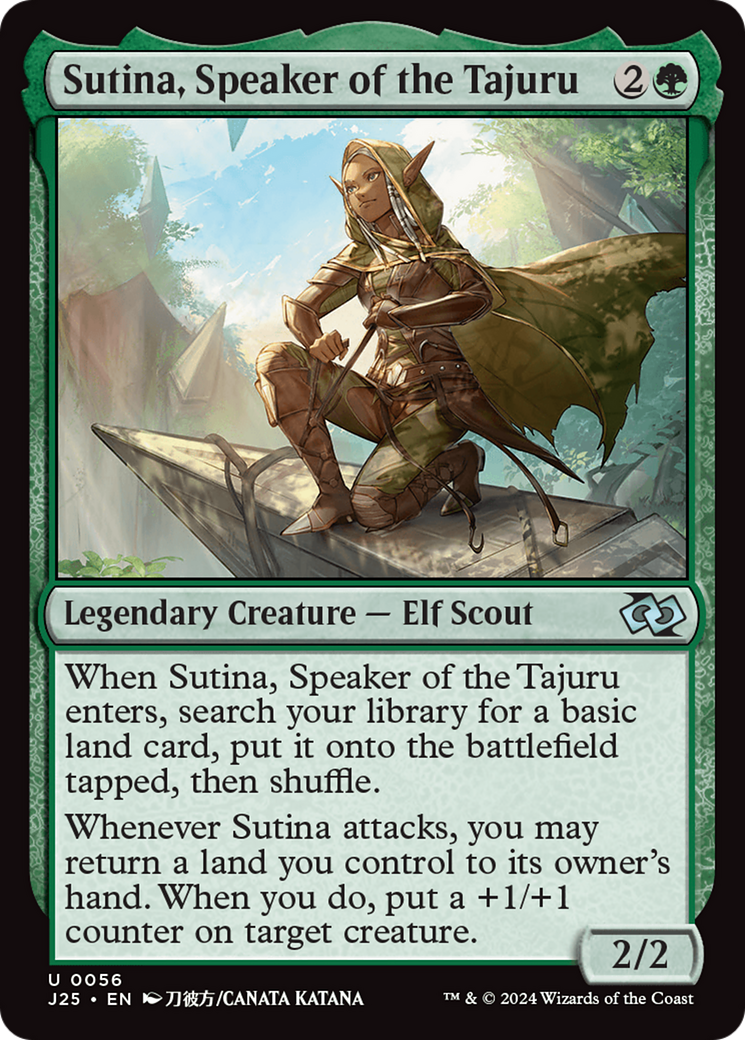 Sutina, Speaker of the Tajuru (Anime) [Foundations Jumpstart] | Empire Gaming NC