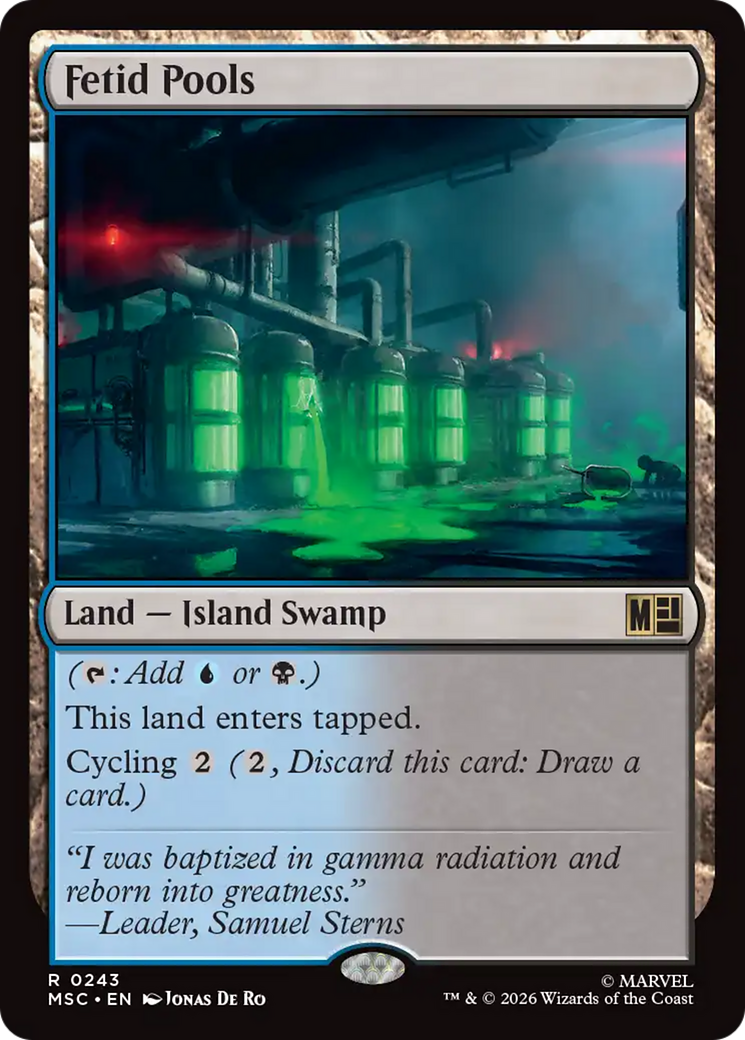 Fetid Pools [Marvel Super Heroes Commander] | Empire Gaming NC