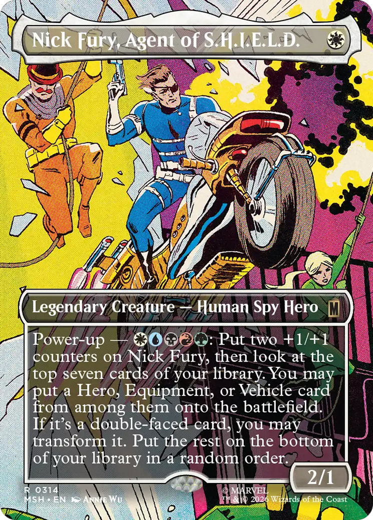 Nick Fury, Agent of S.H.I.E.L.D. (Borderless) [Marvel Super Heroes] | Empire Gaming NC