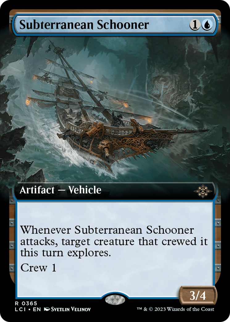 Subterranean Schooner (Extended Art) [The Lost Caverns of Ixalan] | Empire Gaming NC