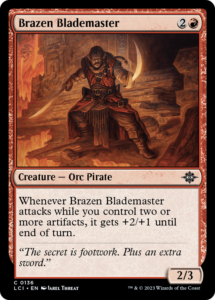 Brazen Blademaster [The Lost Caverns of Ixalan] | Empire Gaming NC