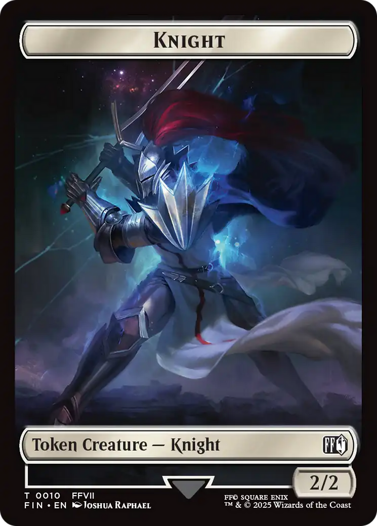 Hero (0003) // Knight Double-Sided Token [FINAL FANTASY Tokens] | Empire Gaming NC