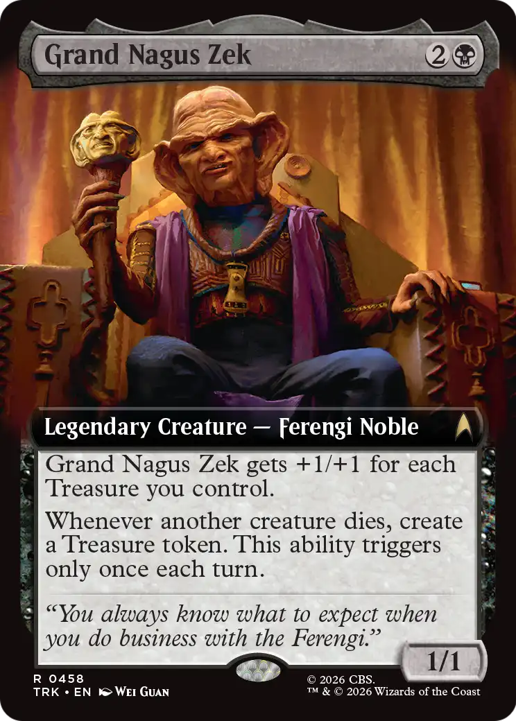 Grand Nagus Zek (Extended Art) [Star Trek] | Empire Gaming NC