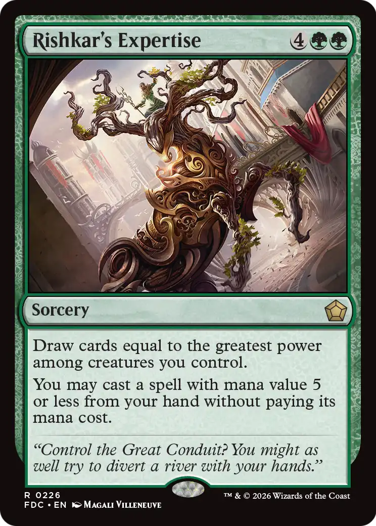 Rishkar's Expertise [Foundations Commander] | Empire Gaming NC
