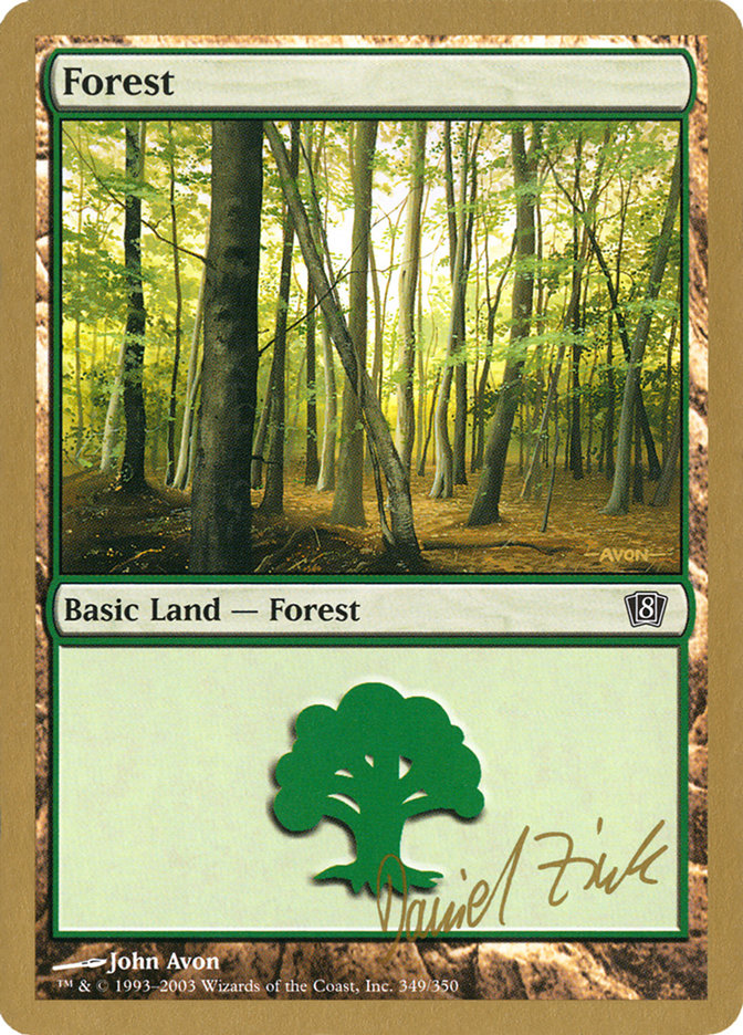 Forest (dz349) (Daniel Zink) [World Championship Decks 2003] | Empire Gaming NC