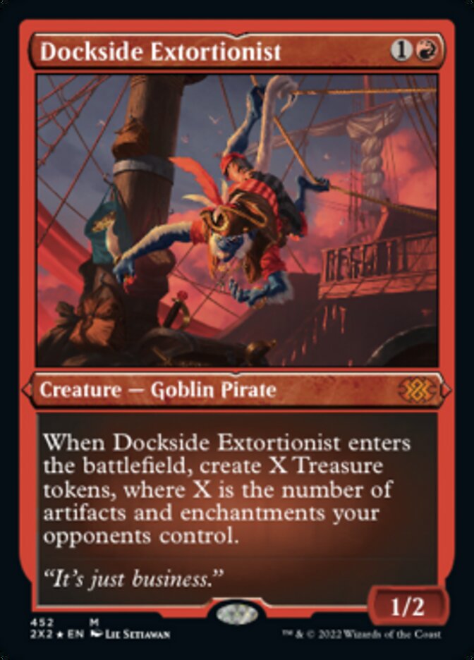 Dockside Extortionist (Foil Etched) [Double Masters 2022] | Empire Gaming NC