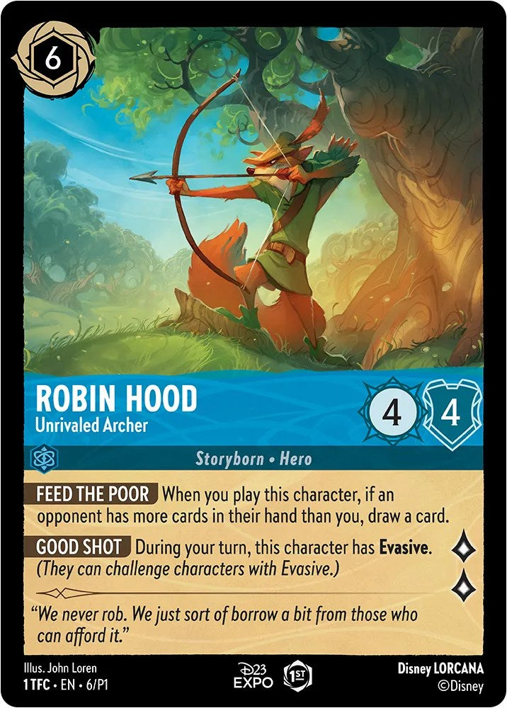 Robin Hood (6) [D23 Promos] | Empire Gaming NC