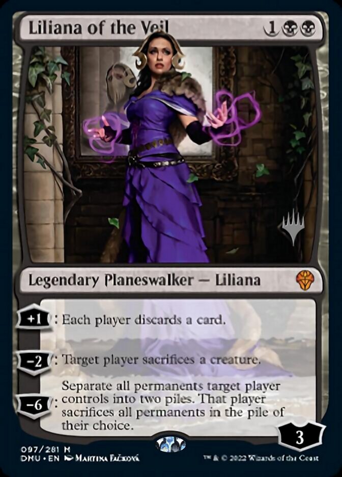 Liliana of the Veil (Promo Pack) [Dominaria United Promos] | Empire Gaming NC