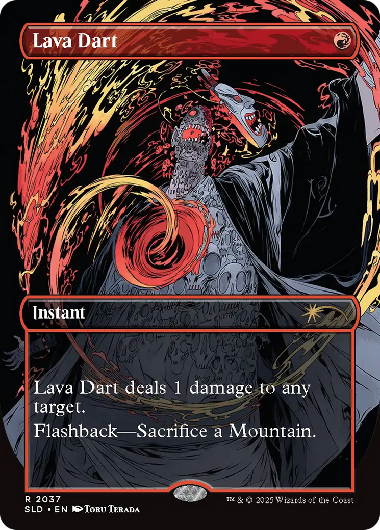 Lava Dart (Rainbow Foil) [Secret Lair Drop Series] | Empire Gaming NC