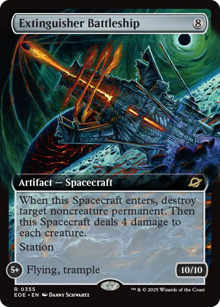 Extinguisher Battleship (Extended Art) [Edge of Eternities] | Empire Gaming NC