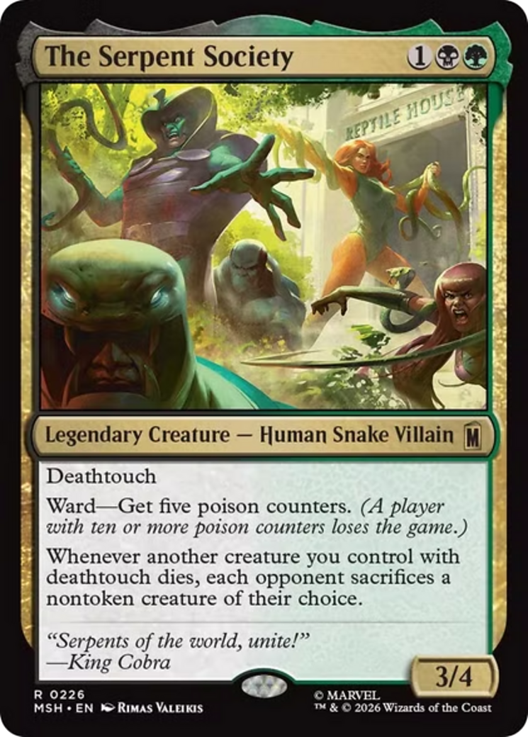 The Serpent Society [Marvel Super Heroes] | Empire Gaming NC