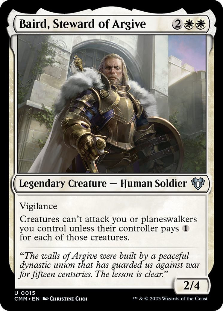 Baird, Steward of Argive [Commander Masters] | Empire Gaming NC