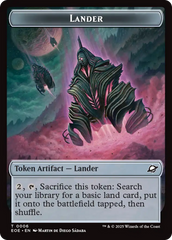 Drone // Lander (0006) Doubled-Sided Token [Edge of Eternities Tokens] | Empire Gaming NC