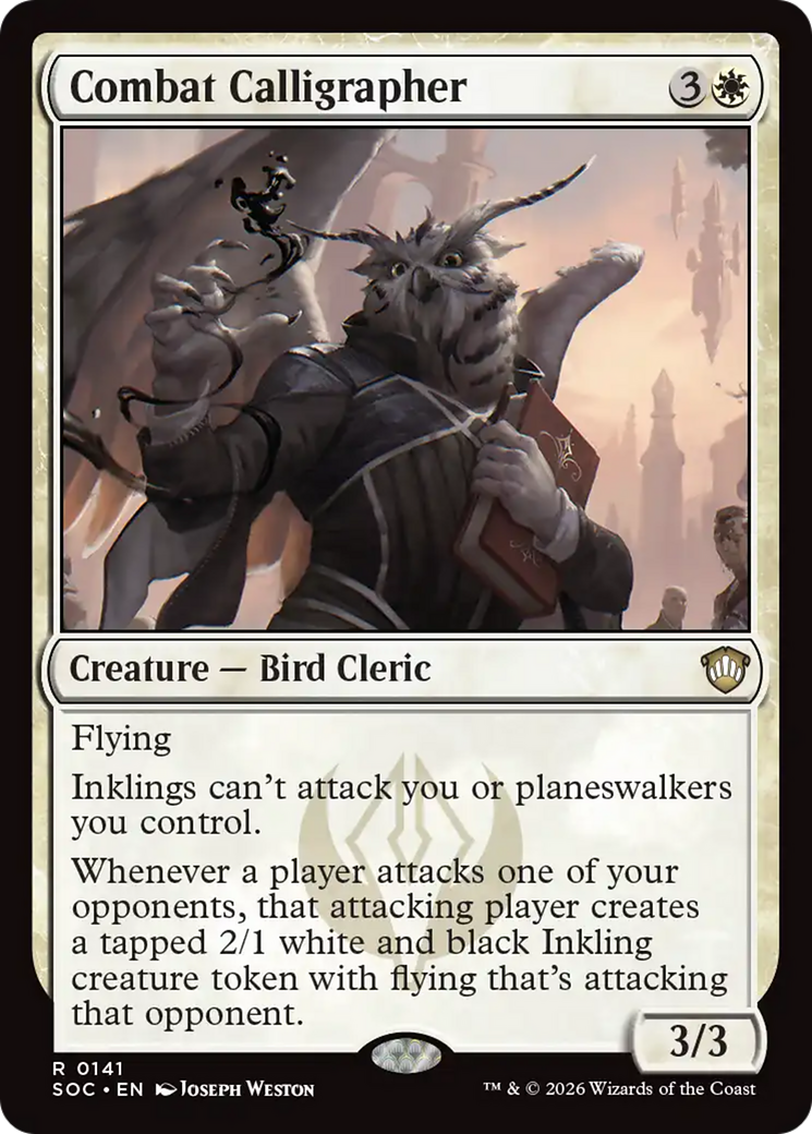Combat Calligrapher [Secrets of Strixhaven Commander] | Empire Gaming NC