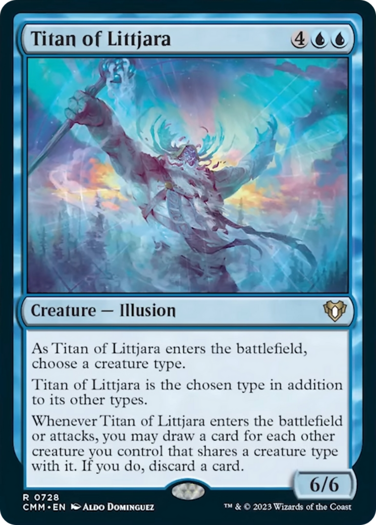 Titan of Littjara [Commander Masters] | Empire Gaming NC