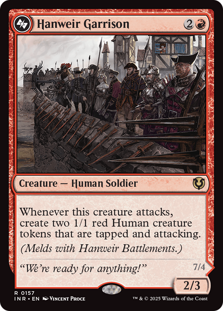 Hanweir Garrison [Innistrad Remastered] | Empire Gaming NC