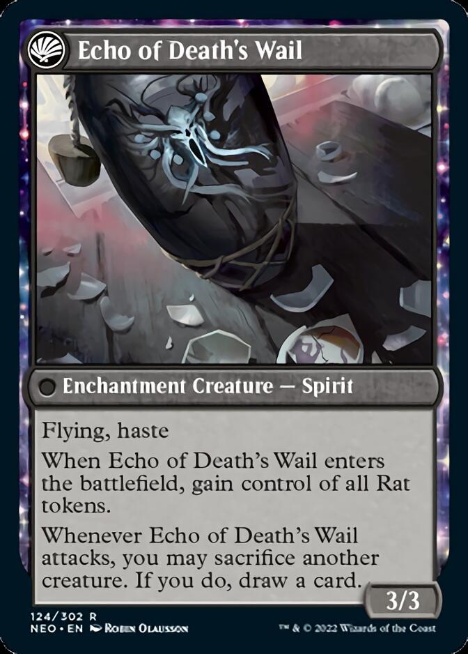 Tribute to Horobi // Echo of Death's Wail [Kamigawa: Neon Dynasty] | Empire Gaming NC