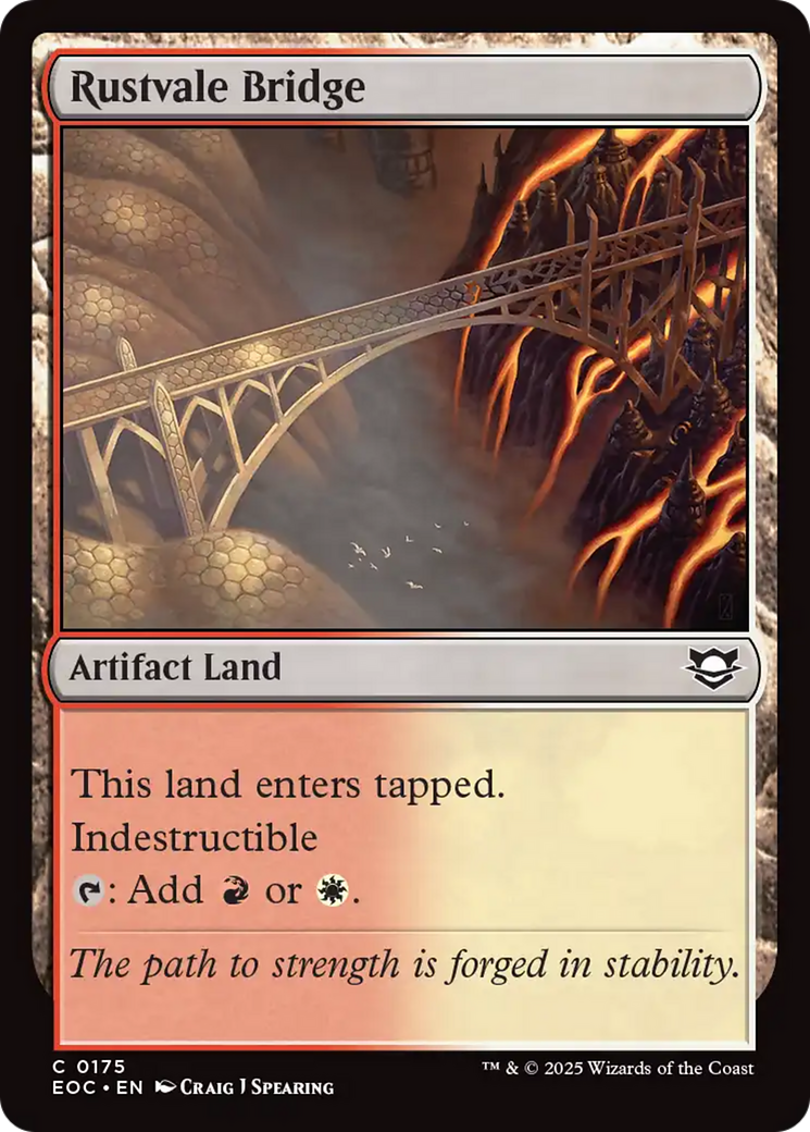 Rustvale Bridge [Edge of Eternities Commander] | Empire Gaming NC