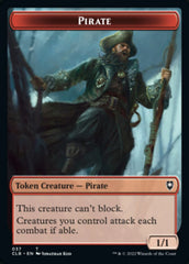 Pirate // Goblin Double-Sided Token [Commander Legends: Battle for Baldur's Gate Tokens] | Empire Gaming NC