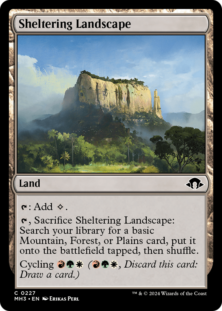 Sheltering Landscape [Modern Horizons 3] | Empire Gaming NC