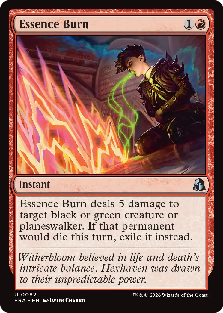 Essence Burn [Reality Fracture] | Empire Gaming NC