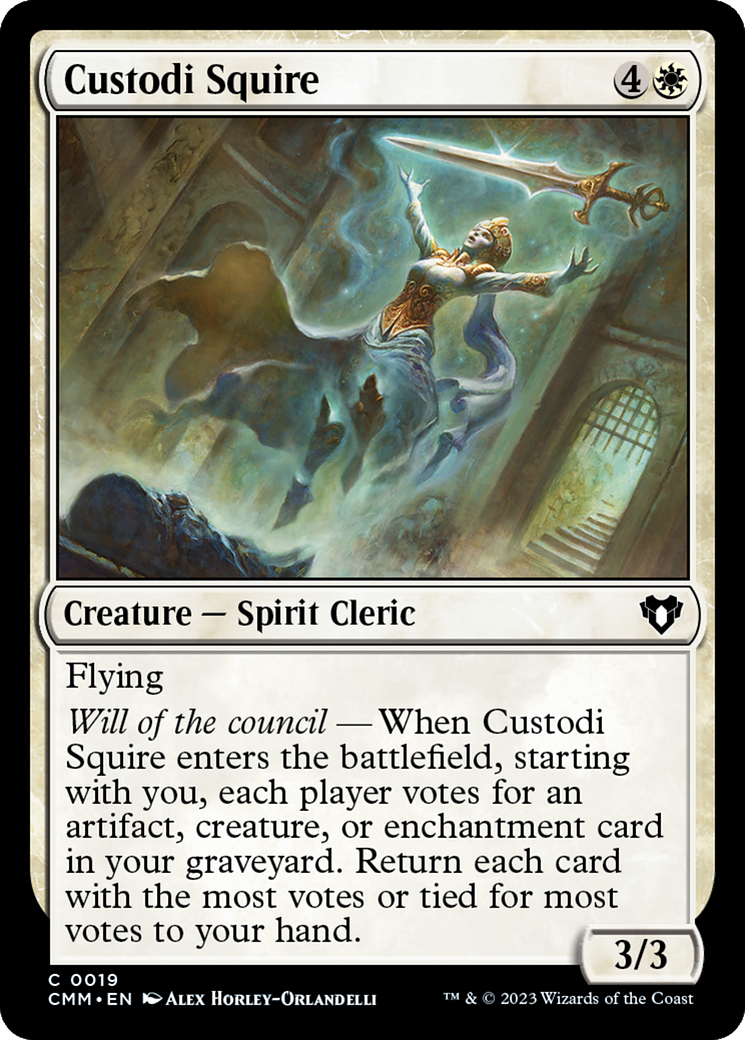 Custodi Squire [Commander Masters] | Empire Gaming NC