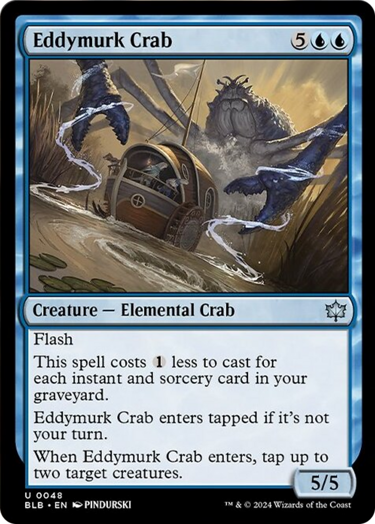 Eddymurk Crab [Bloomburrow] | Empire Gaming NC