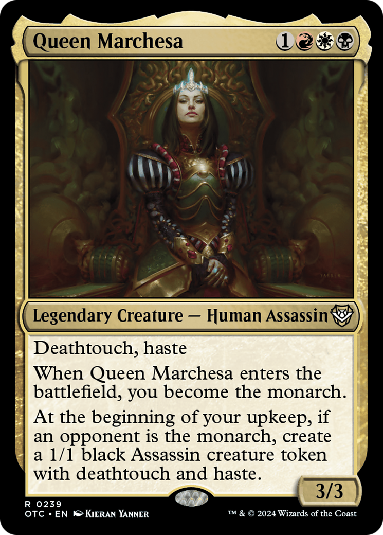 Queen Marchesa [Outlaws of Thunder Junction Commander] | Empire Gaming NC