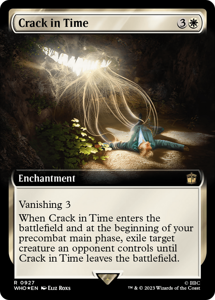 Crack in Time (Extended Art) (Surge Foil) [Doctor Who] | Empire Gaming NC