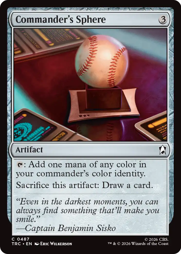 Commander's Sphere (Surge Foil) [Star Trek Commander] | Empire Gaming NC