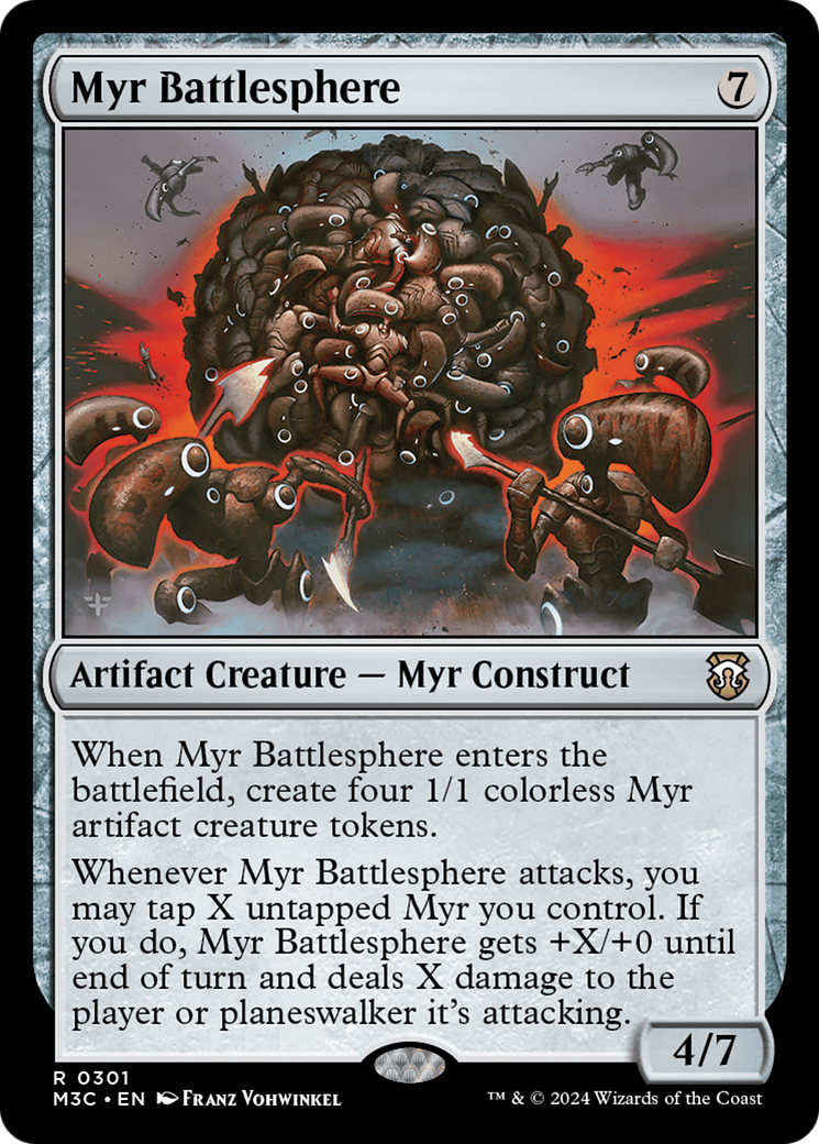 Myr Battlesphere [Modern Horizons 3 Commander] | Empire Gaming NC