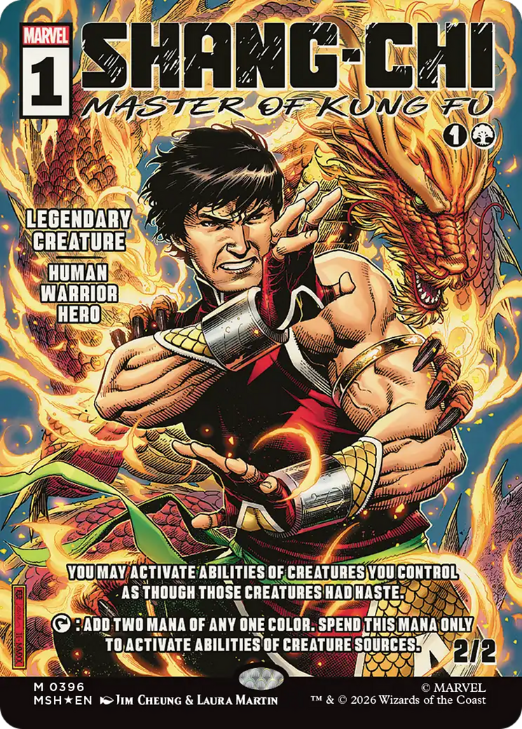 Shang-Chi, Master of Kung Fu (Showcase) (0396) [Marvel Super Heroes] | Empire Gaming NC