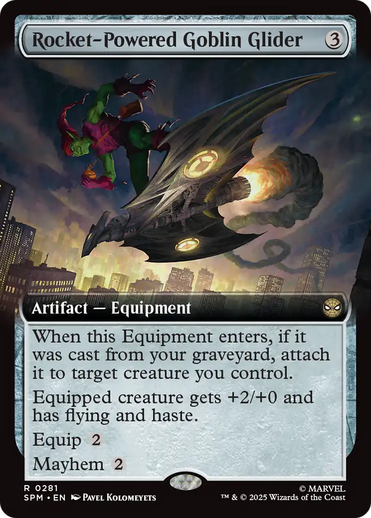 Rocket-Powered Goblin Glider (Extended Art) [Marvel's Spider-Man] | Empire Gaming NC