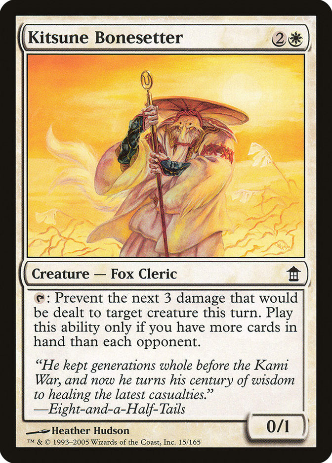 Kitsune Bonesetter [Saviors of Kamigawa] | Empire Gaming NC