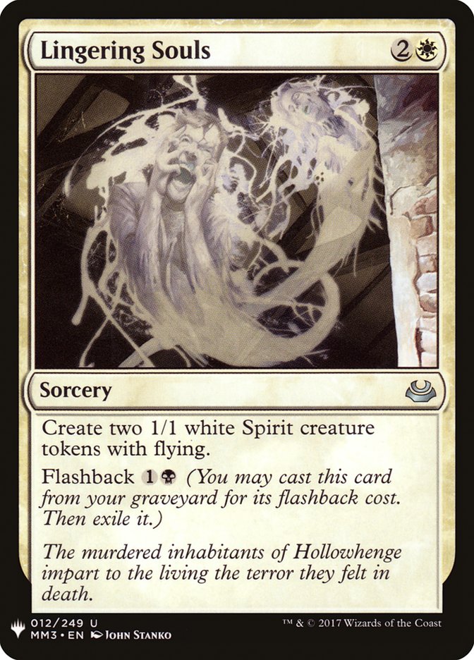 Lingering Souls [Mystery Booster] | Empire Gaming NC