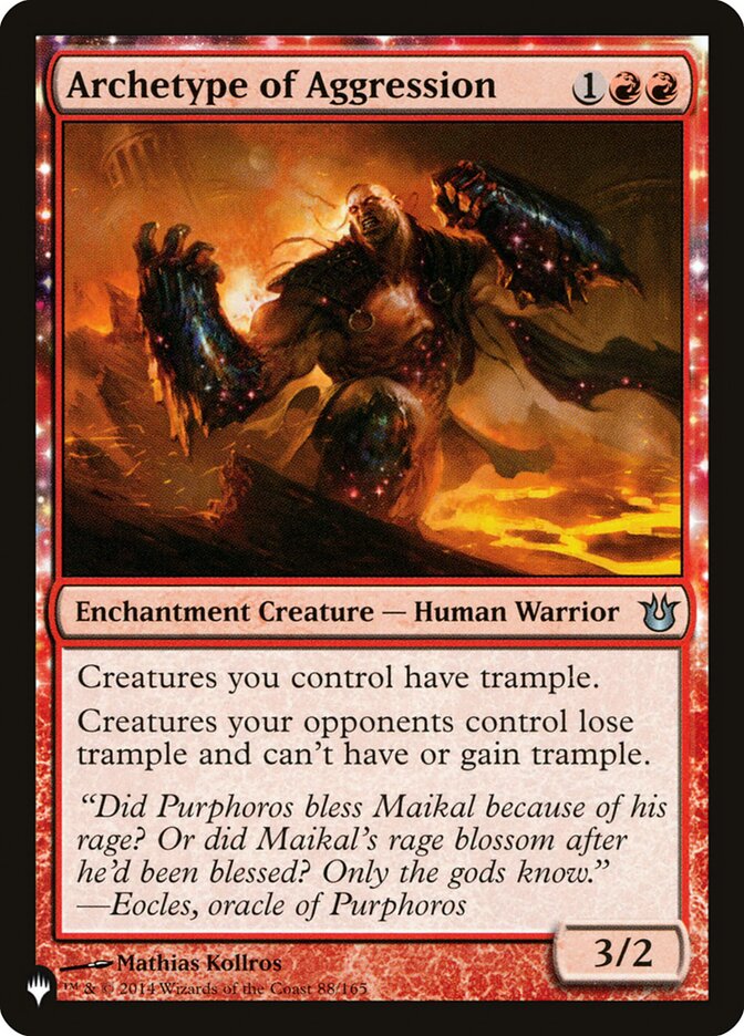 Archetype of Aggression [The List] | Empire Gaming NC