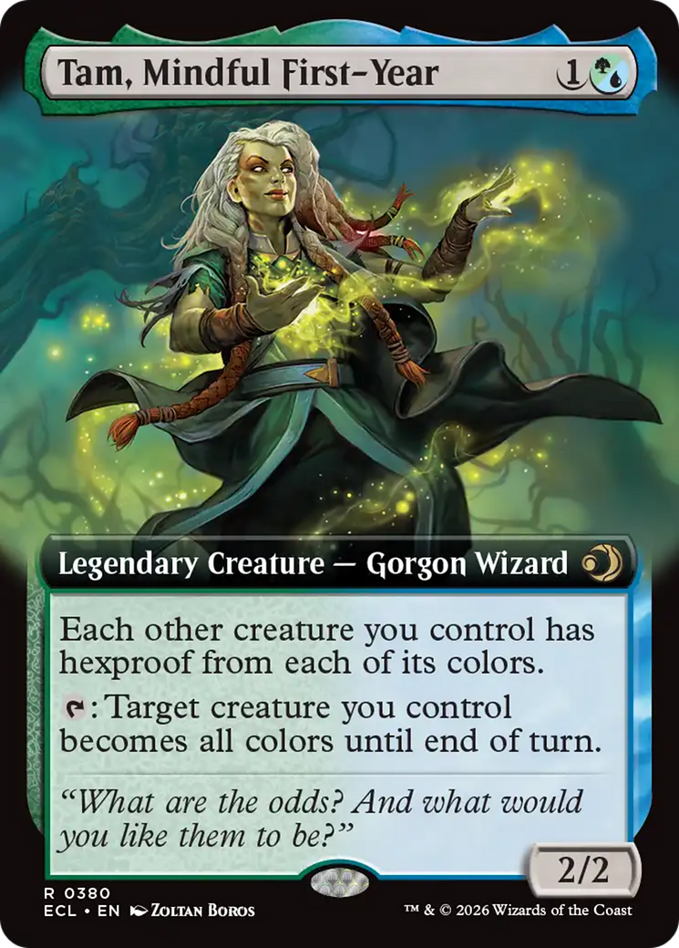Tam, Mindful First-Year (Extended Art) [Lorwyn Eclipsed] | Empire Gaming NC