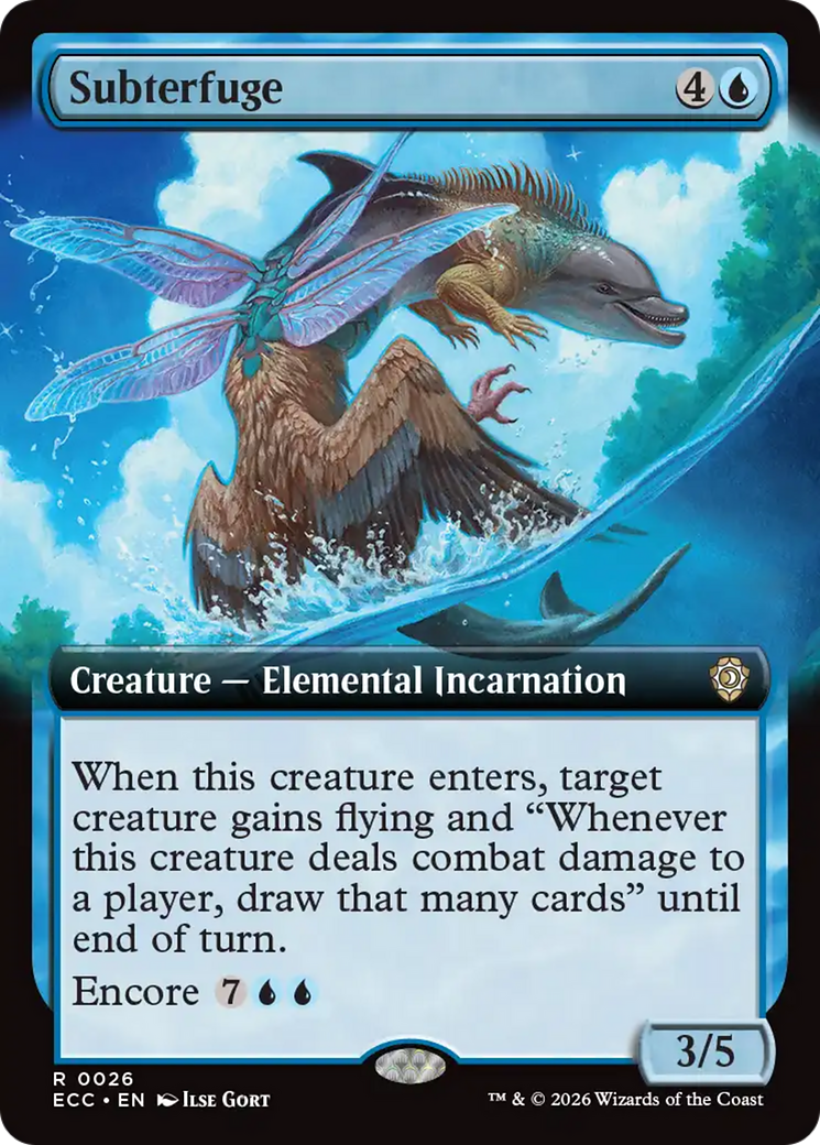 Subterfuge (Extended Art) [Lorwyn Eclipsed Commander] | Empire Gaming NC