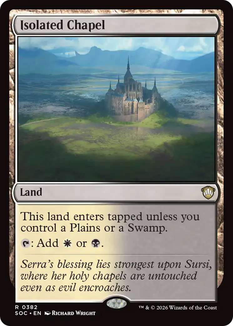 Isolated Chapel [Secrets of Strixhaven Commander] | Empire Gaming NC