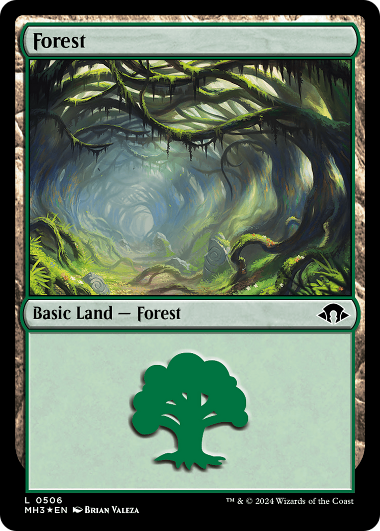 Forest (0506) (Ripple Foil) [Modern Horizons 3] | Empire Gaming NC