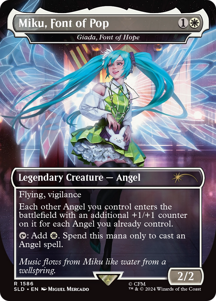 Miku, Font of Pop - Giada, Font of Hope [Secret Lair Drop Series] | Empire Gaming NC