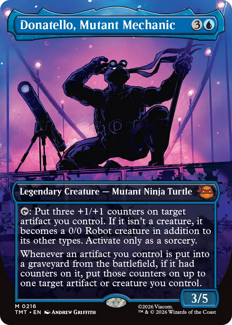 Donatello, Mutant Mechanic (Borderless) [Teenage Mutant Ninja Turtles] | Empire Gaming NC