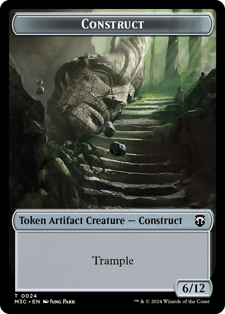 Construct // Myr Double-Sided Token [Modern Horizons 3 Commander Tokens] | Empire Gaming NC