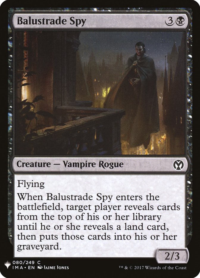 Balustrade Spy [Mystery Booster] | Empire Gaming NC