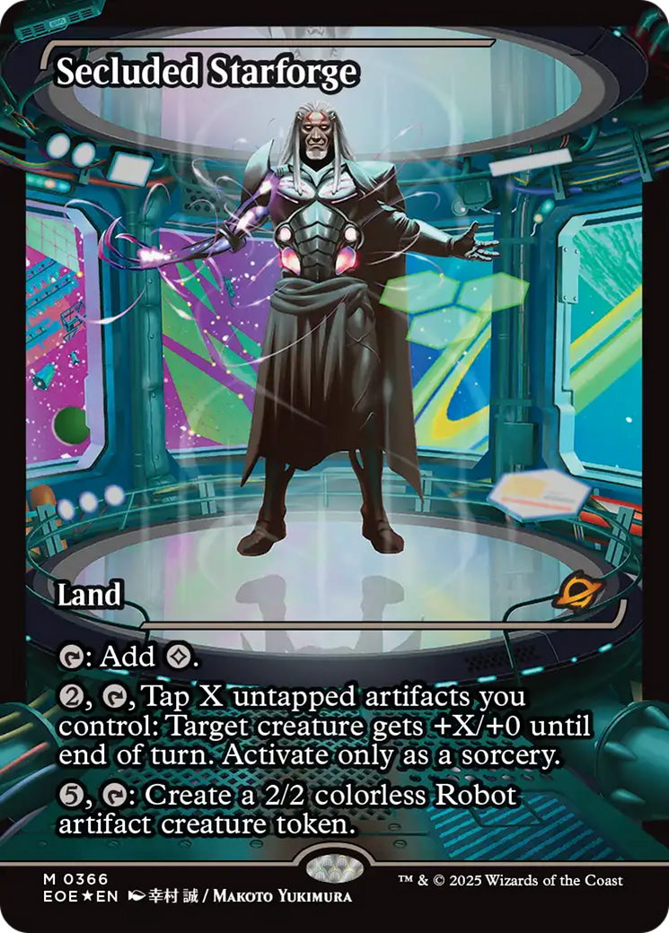 Secluded Starforge (Showcase) [Edge of Eternities] | Empire Gaming NC