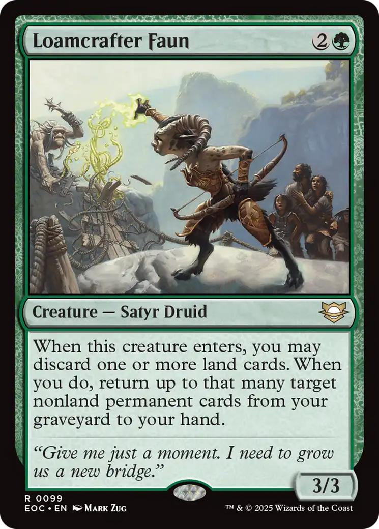 Loamcrafter Faun [Edge of Eternities Commander] | Empire Gaming NC